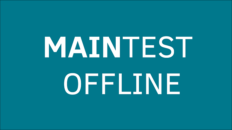 Maintest Offline снова в деле